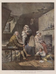 The Effects of Extravagance and Idleness by George Morland
